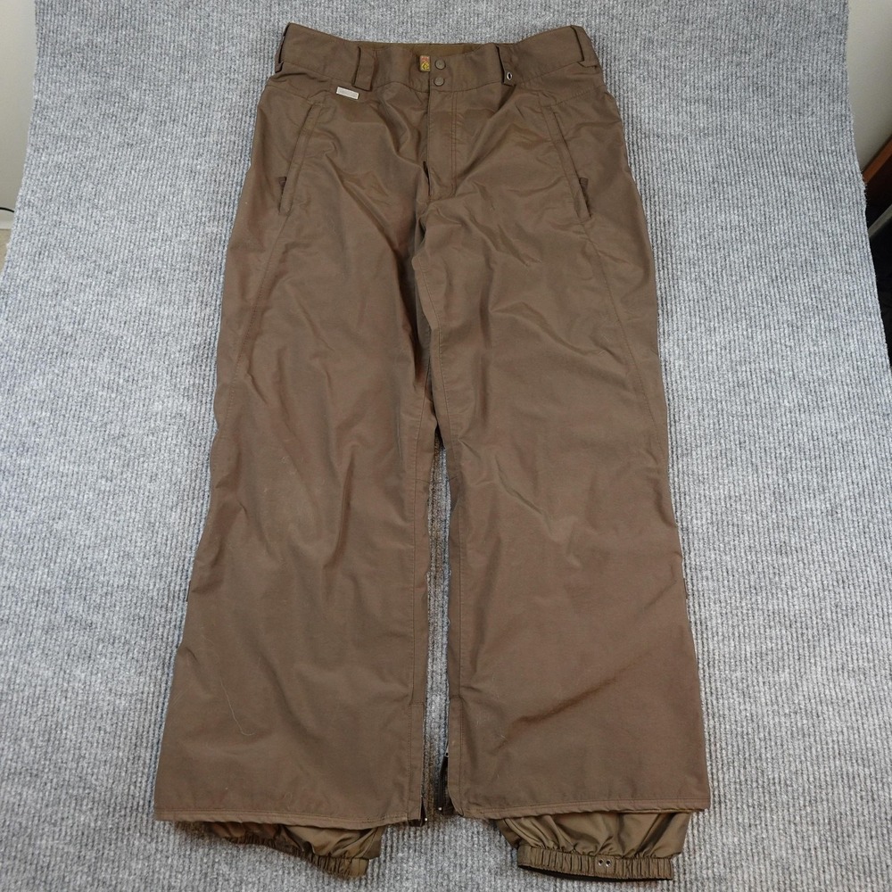 Burton Phantom Snow Pants Mens 2XL Brown Nylon Water Resistant Ski Snowboard